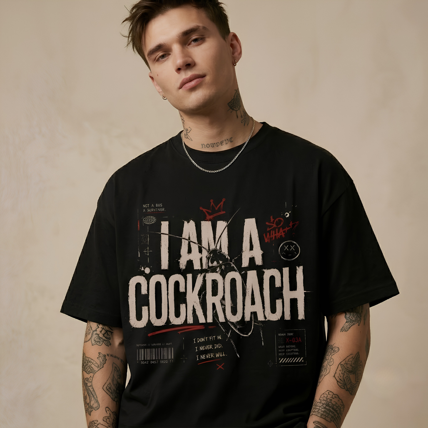 I AM A COCKROACH